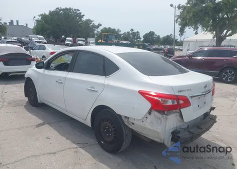 2017 Nissan Sentra S from USA, damaged, VIN 3N1AB7AP6HY283026